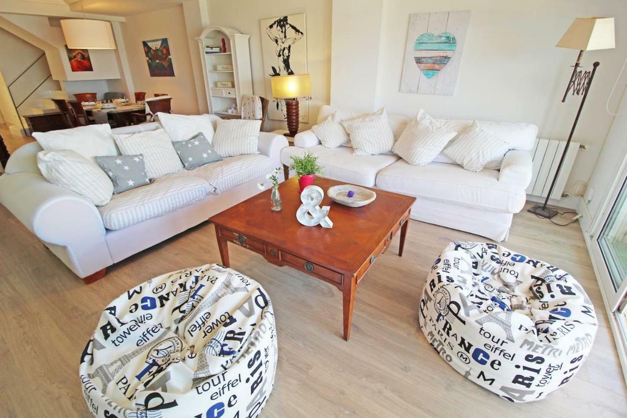 Atico Duplex De Lujo Frente Al Mar 1ª Linea Playa Apartment El Campello Luaran gambar