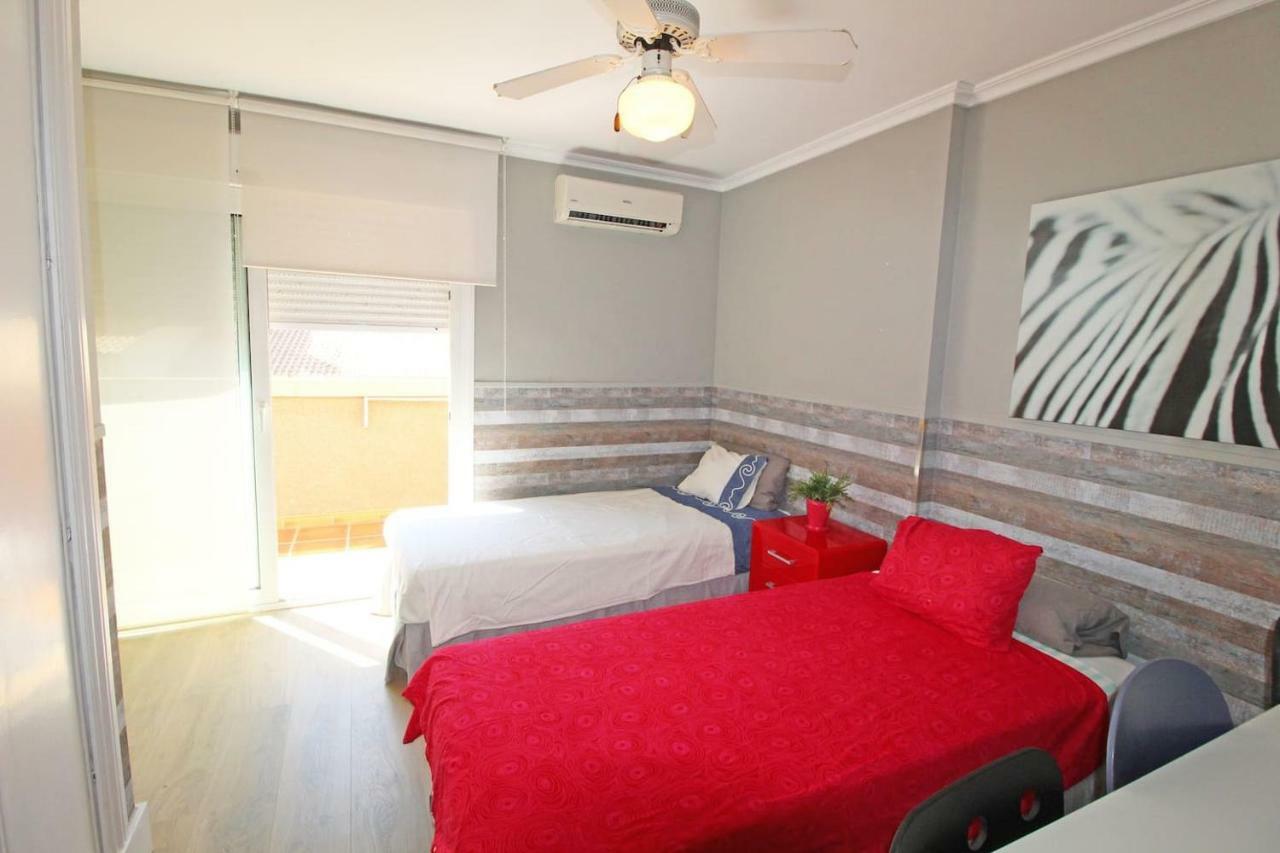 Atico Duplex De Lujo Frente Al Mar 1ª Linea Playa Apartment El Campello Luaran gambar